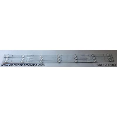 KIT DE LED PARA TV / ELEMENT HV320WX2-506 / DLED32KJAH 3X7 / MODELO ELEFW328